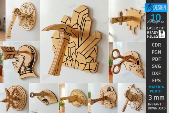 Creative Laser Cut Designs for Unique Kitchen Magnets